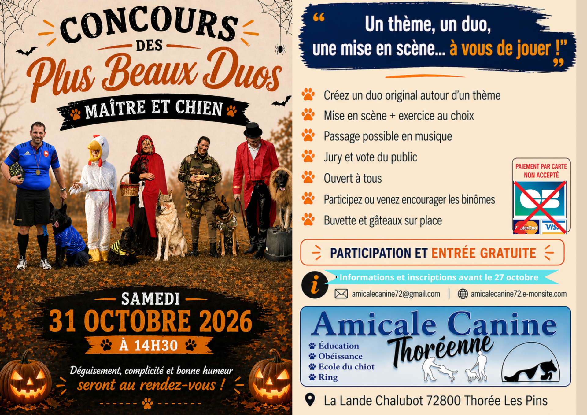 Concours des plus beaux duos